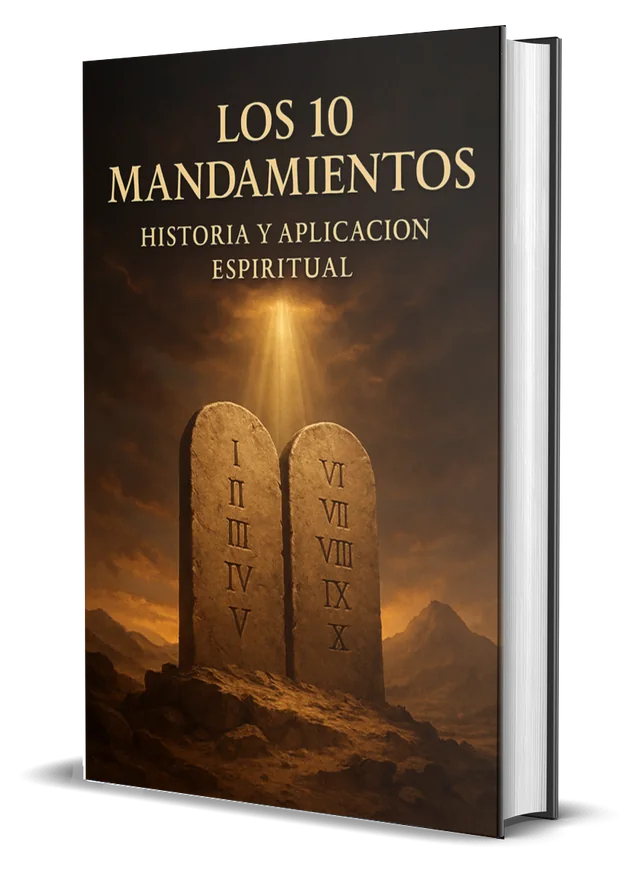 Portada de Los 10 Mandamientos: Historia y Aplicación Espiritual