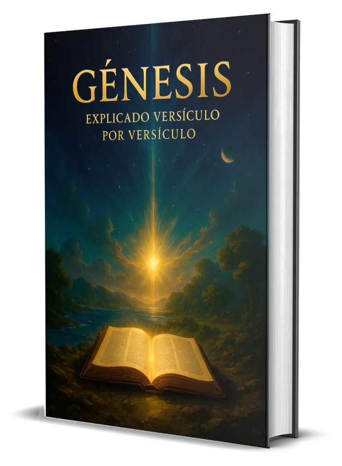 Portada de Génesis explicado versículo por versículo