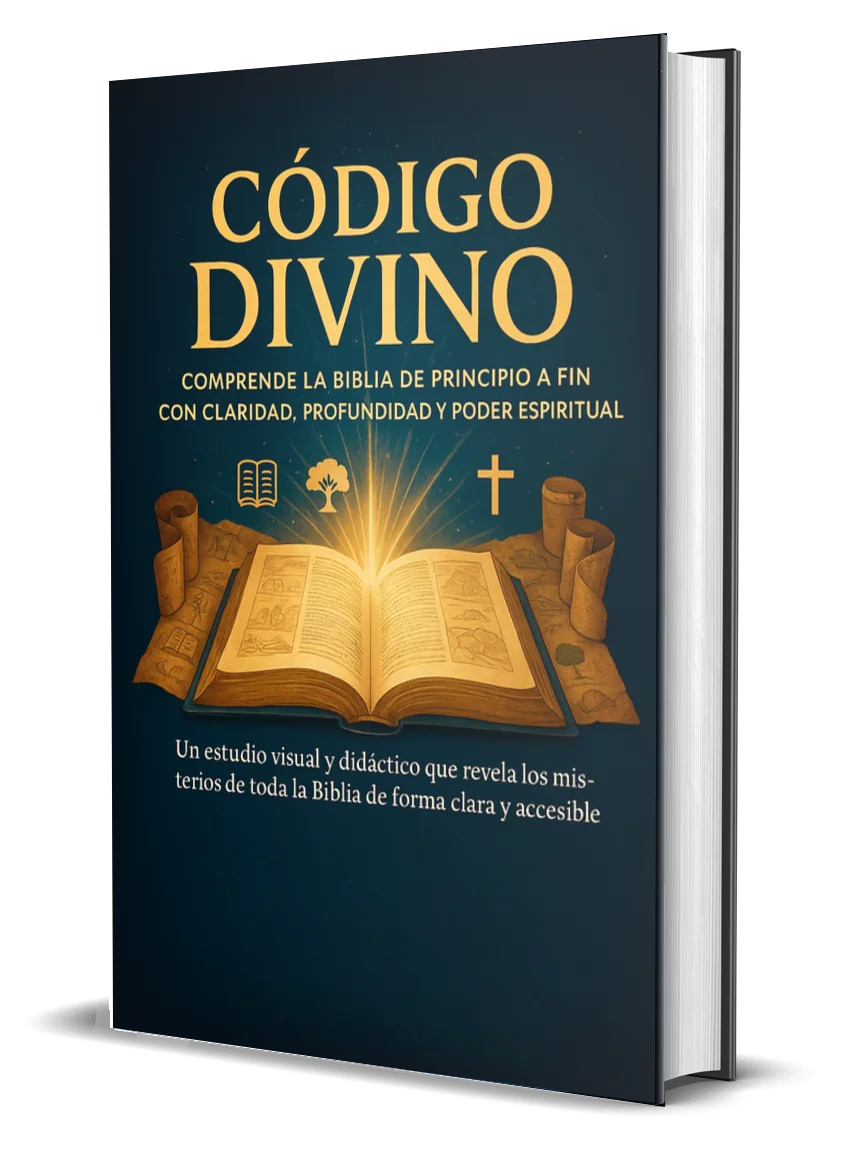 Portada del estudio bíblico Código Divino: comprende la Biblia de principio a fin con claridad, profundidad y poder espiritual